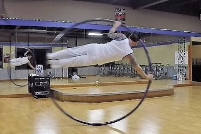 Turns in Place on Cyr Wheel